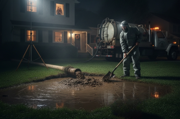 Septic System Failure at Night or Weekend: What to Expect