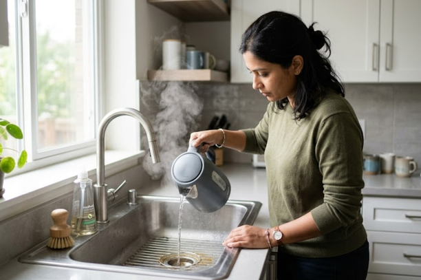 Hot Water Flushes Grease Away The Dangerous Kitchen Myth Costing Thousands