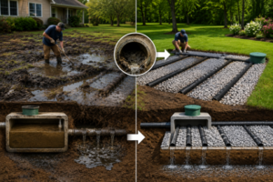 From Soggy to Solid: Real Solutions for a Damaged Drain Field