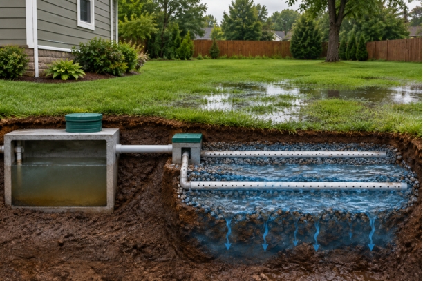 What Happens When a Septic Drainfield Becomes Saturated? Warning Signs to Watch For